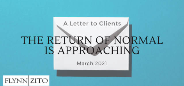 Flynn Zito March Client Letter